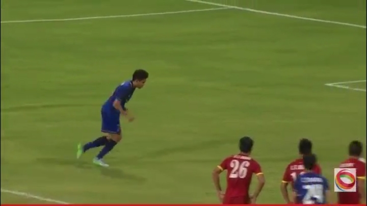 Video U23 Việt Nam - U23 Thái Lan: Thái Lan được hưởng 1 quả penalty