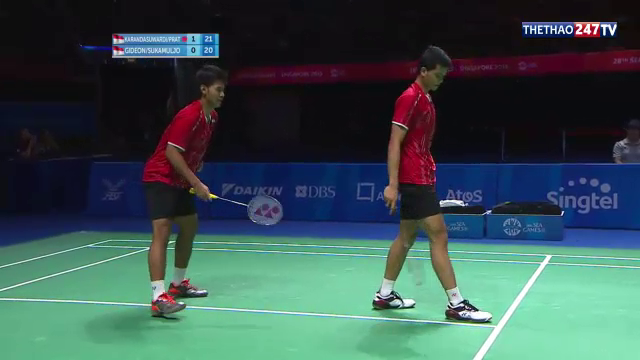 Video chung kết cầu lông SEA Games 28: Nội dung đôi nam