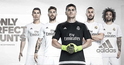 Real Madrid và Arsenal ra mắt áo đấu mùa 2015/16