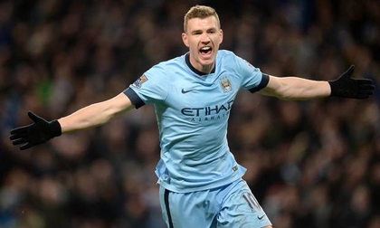 Edin Dzeko quyết không rời Man City