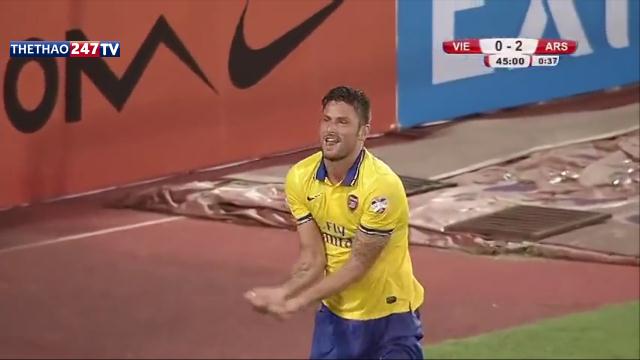 VIDEO: Cú hattrick đáng nhớ của Giroud vào lưới Việt Nam