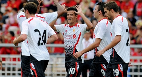 Liverpool mang ngôi sao tới Thái Lan du đấu