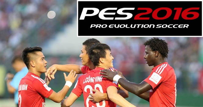 Công Vinh và đồng đội ở Bình Dương chính thức góp mặt trong PES 2016