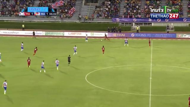 VIDEO: Tuyển Ngôi sao Thái Lan ghi bàn theo phong cách tiki taka