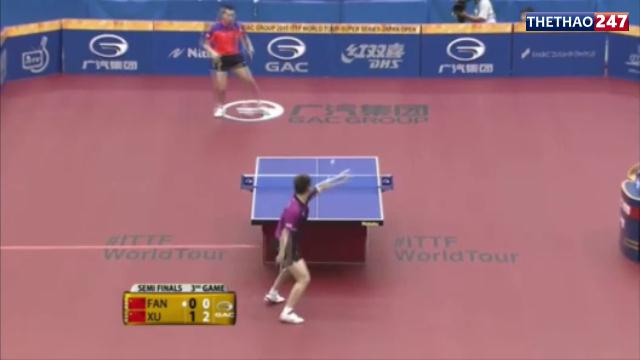 Video bóng bàn: Đập bay cả vợt vẫn không thắng vì đối phương thủ quá dẻo