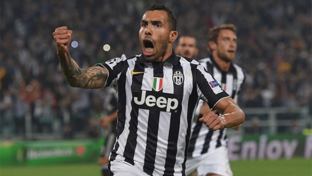 VIDEO: Màn trình diễn của Carlos Tevez trong màu áo Juventus