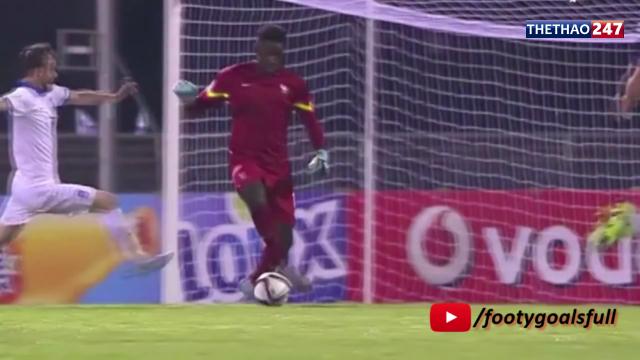 VIDEO: Thủ môn U19 Pháp xỏ háng tiền đạo đối phương như Manuel Neuer