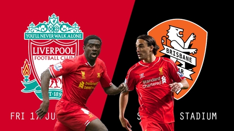Link xem trực tiếp bóng đá Liverpool vs Brisbane Roar - Giao hữu CLB