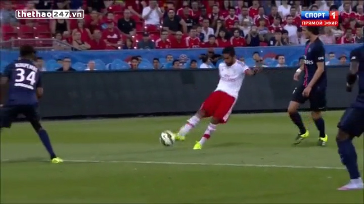 Video bàn thắng: Benfica 2-3 Paris Saint Germain (IC Cup 2015)