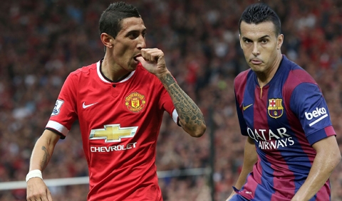 Chuyển nhượng tối 22/7: PSG chốt giá Di Maria, Pedro được phép rời Barca
