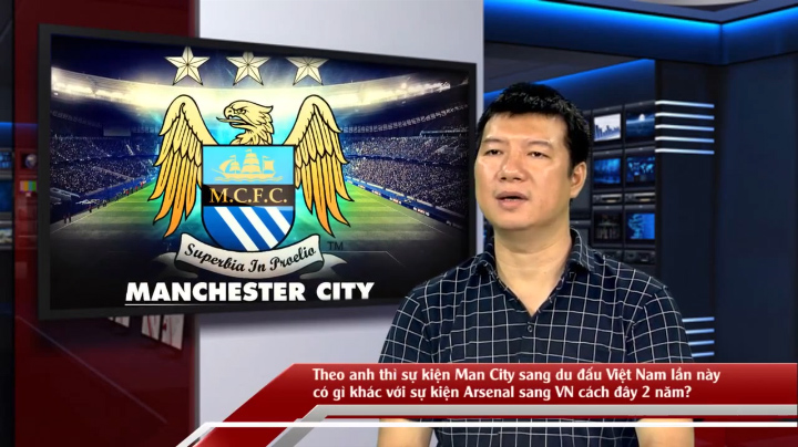 VIDEO: BLV Quang Huy nói về trận Việt Nam - Man City