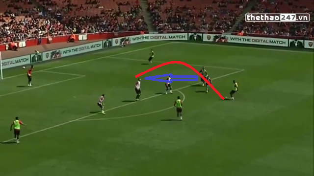 VIDEO: Sao trẻ Arsenal kiến tạo đẳng cấp như Ozil trong trận đấu tập
