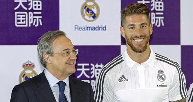 Từ chối MU, Ramos gia hạn với Real đến năm 2020