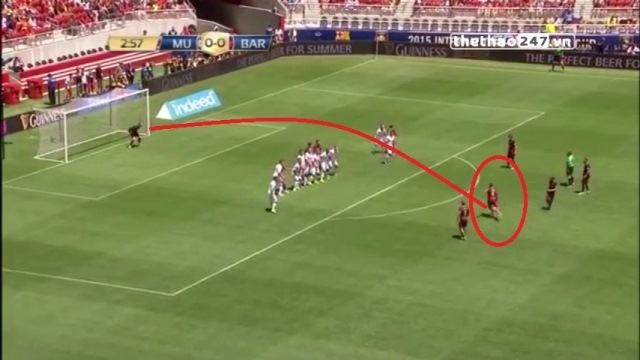 VIDEO: Những pha bóng kém may mắn trong các trận giao hữu tháng 7-2015
