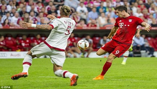 Video bàn thắng: Bayern Munich 3-0 AC Milan (Audi Cup 2015)