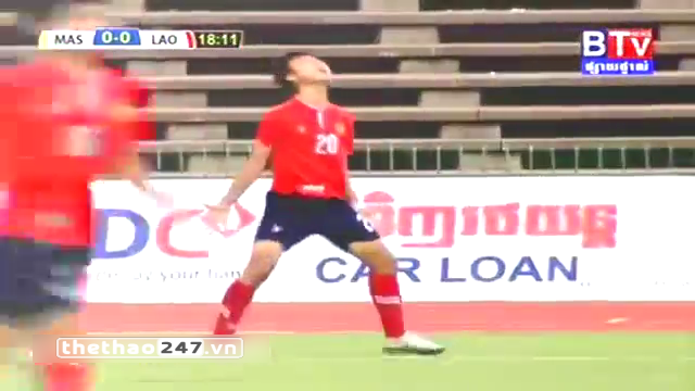 VIDEO: Thắng dễ Malaysia, Lào vượt mặt Thái Lan ở bảng A giải U16 Đông Nam Á
