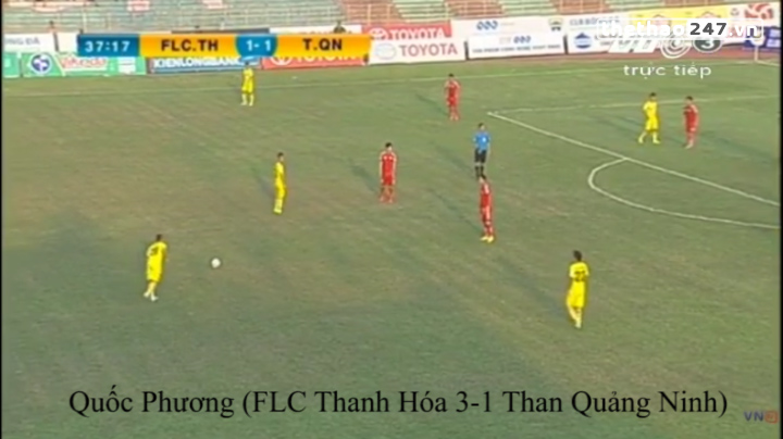 VIDEO: Top 5 bàn thắng đẹp nhất vòng 20 V-League 2015