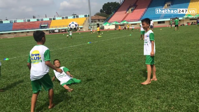 VIDEO: Buổi sát hạch tuyển quân của Học viện Nutifood HAGL Arsenal JMG