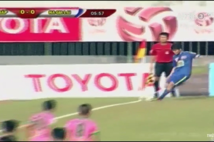 VIDEO: Màn trình diễn của Xuân Trường (Đồng Tháp vs HAGL)