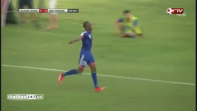 Video bàn thắng: Than Quảng Ninh 2-1 Hải Phòng (V21 V-League 2015)
