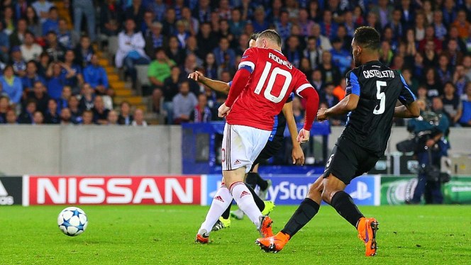 VIDEO: Cú hattrick ấn tượng của Wayne Rooney vào lưới Club Brugge