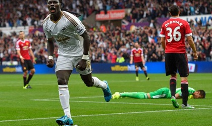 Năm điều rút ra sau thất bại của Man Utd trước Swansea City