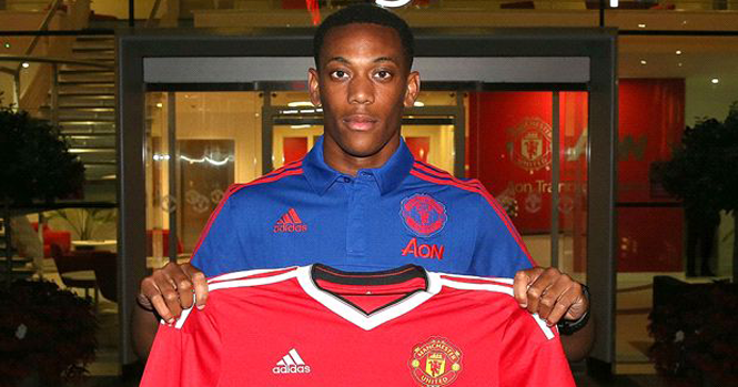 Tân binh Martial sẽ đá ở vị trí nào tại Man Utd?