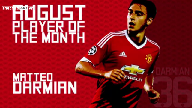 VIDEO: Màn trình diễn đẳng cấp của Matteo Darmian trong tháng 8