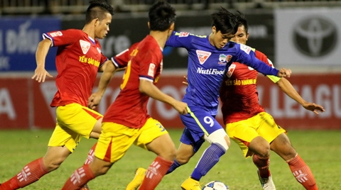 Vòng 26 V-League2015: HAGL tiếp tục bị các nhà đài ‘bỏ rơi’