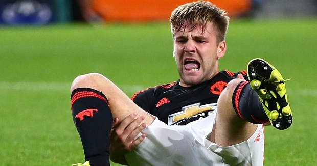 Hình ảnh mới nhất về chấn thương của Luke Shaw