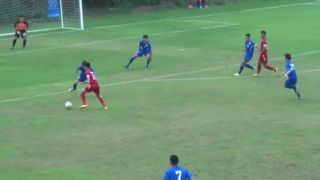 VIDEO: Bàn mở tỷ số thần tốc của Duy Khiêm vào lưới U16 Guam