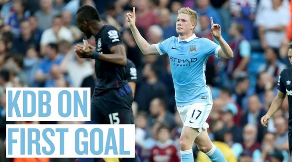 VIDEO: Bàn thắng ra mắt của De Bruyne trong màu áo Man City