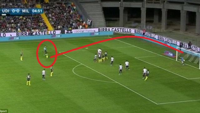 VIDEO: Pha sút phạt đẳng cấp của Balotelli khiến thủ môn chôn chân