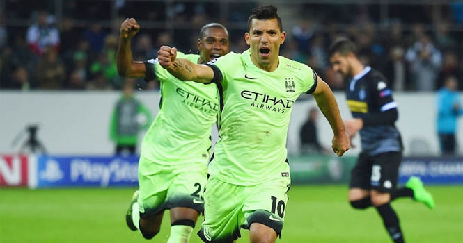 Man City ngược dòng ngoạn mục trước M'Gladbach