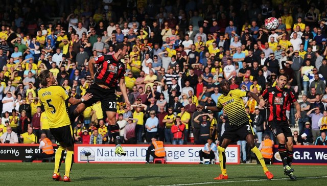 Video bàn thắng: Bournemouth 1-1 Watford (Vòng 8 Ngoại hạng Anh)