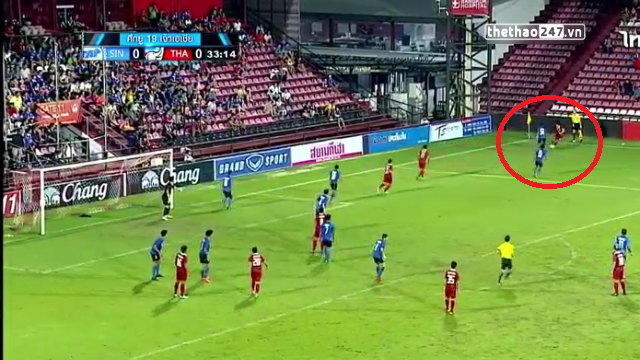 VIDEO: Pha solo kiến tạo đẳng cấp của thần đồng Thái Lan trước U19 Singapore