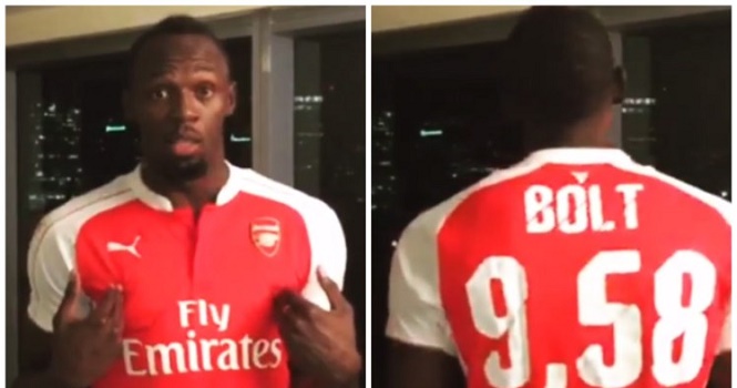 Fan bự M.U phải mặc áo Arsenal vì thua cược