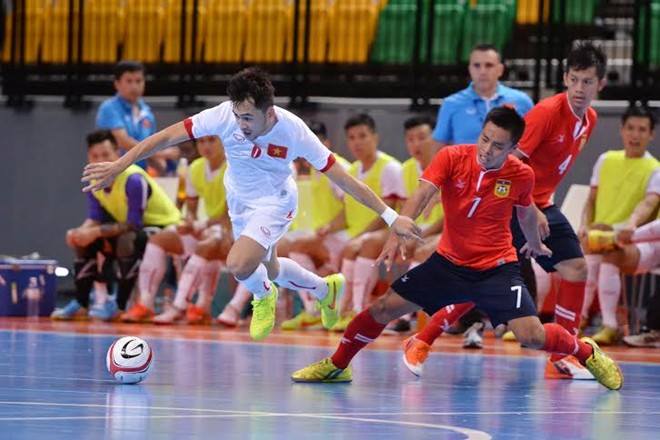 Video futsal: Việt Nam 13-1 Lào (Giải vô địch Đông Nam Á 2015)