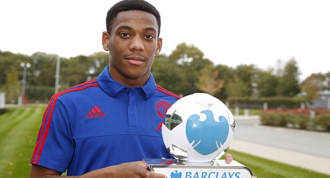 BTC Premier League bình chọn Martial xuất sắc nhất tháng 9