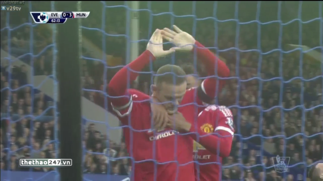 VIDEO: Wayne Rooney ghi bàn vào lưới Everton sau 8 năm