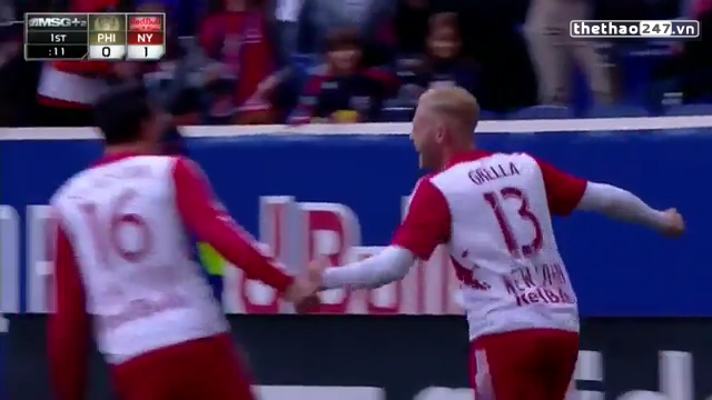 VIDEO: Kỷ lục ghi bàn giây thứ 7 ở giải bóng đá nhà nghề Mỹ MLS