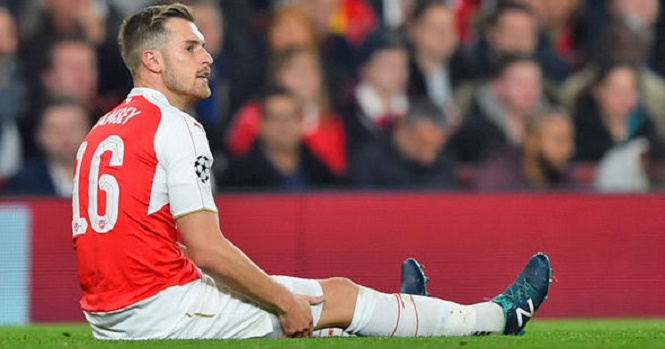Ramsey nhiều khả năng vắng mặt ở trận tái đấu Bayern