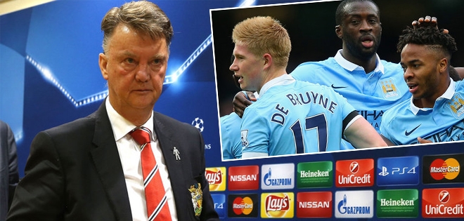 Van Gaal lo MU thua Man City vì Champions League