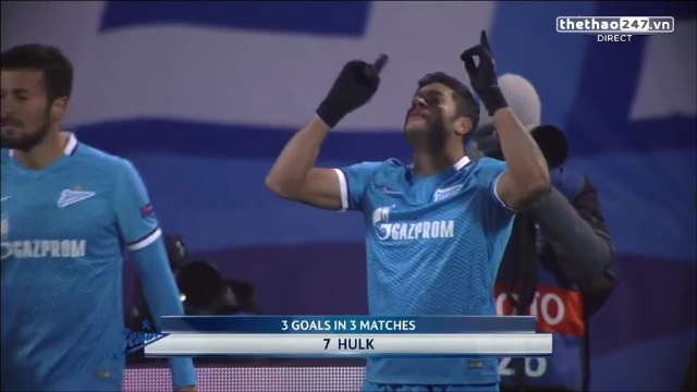 VIDEO: Pha ghi bàn thể hiện sức mạnh hơn người của Hulk trước Lyon