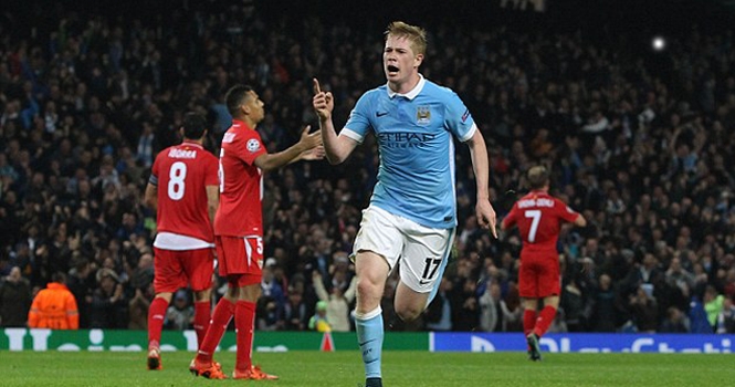 Man City hạ Sevilla ở phút 90+4