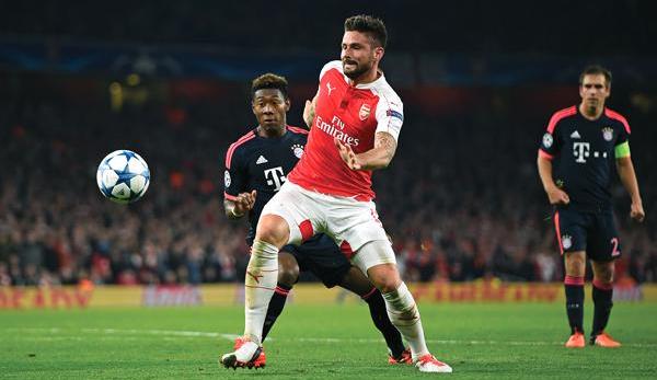 VIDEO: Pha khống chế bóng đầy tinh tế của Giroud ở trận gặp Bayern