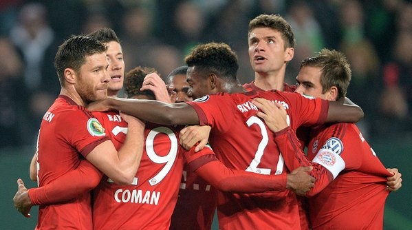 Video bàn thắng: Wolfsburg 1-3 Bayren Munich (Cúp QG Đức)