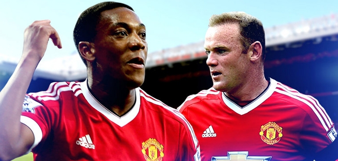 Van Gaal ám chỉ để Martial đá trung phong thay Rooney