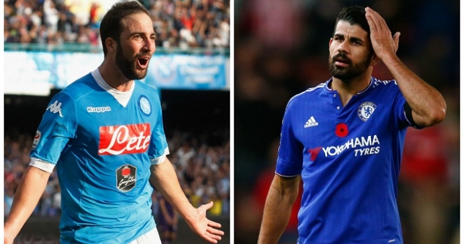 Chuyển nhượng 11/11: Higuain được Chelsea nhắm thay Costa