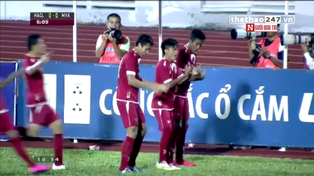 VIDEO: Bàn mở tỷ số từ rất sớm của U21 Myanmar